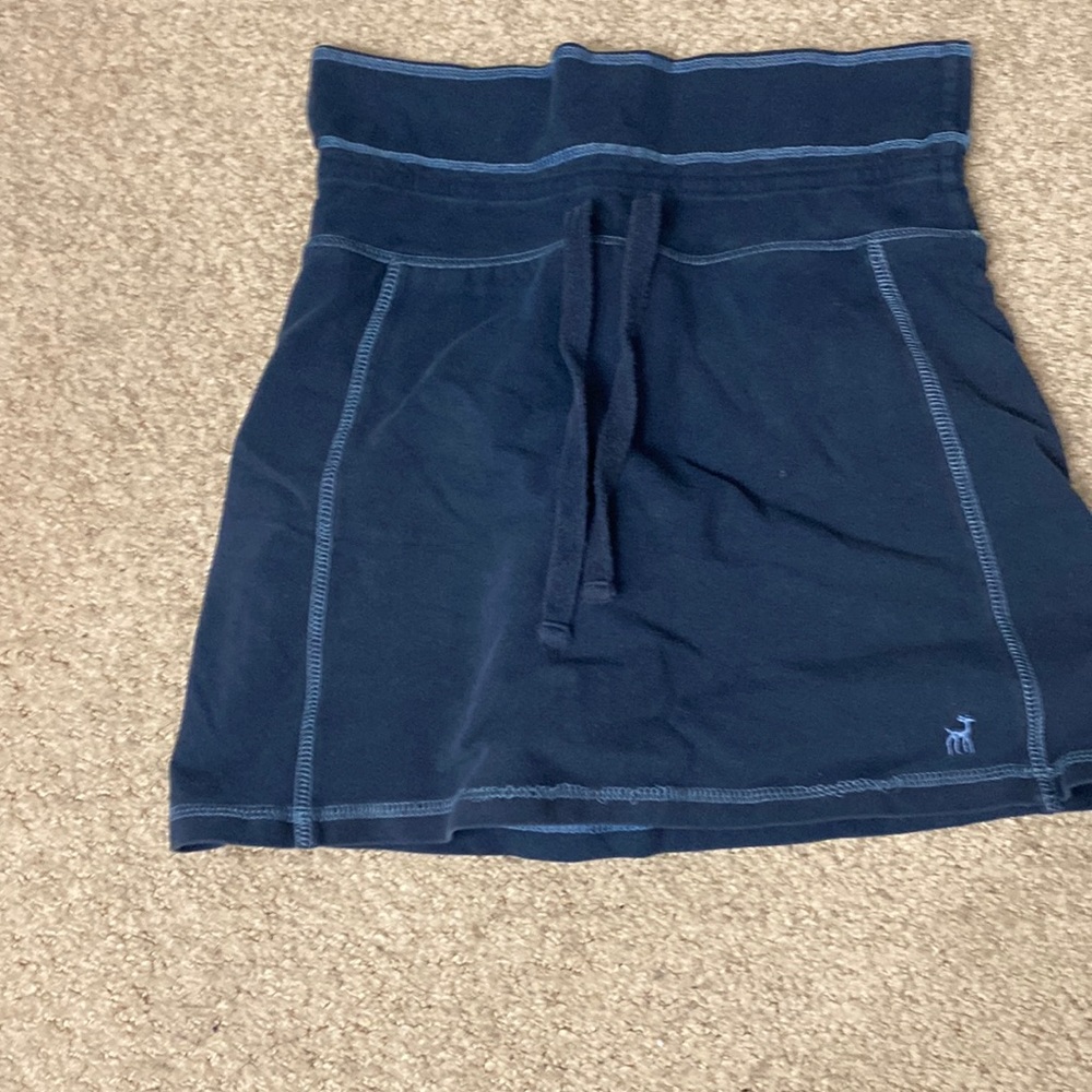 Kids- old navy blue skirt with shorts